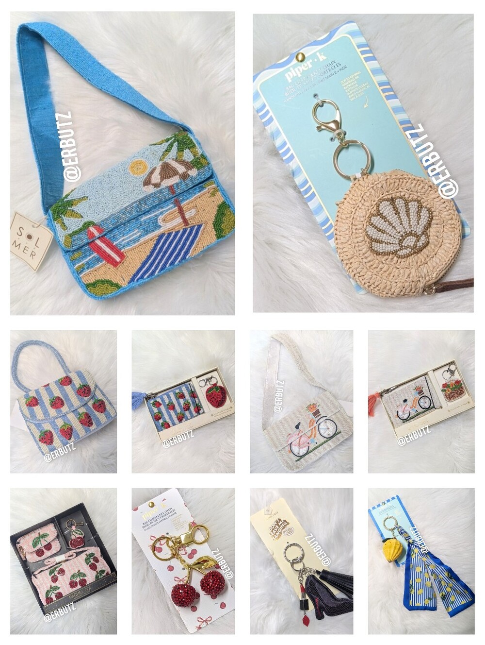 ‼️SALE‼️Viral 🎥 LULU Beaded Palm Tree Bag w/ Shoulder Strap & Rope Top Handle🌴 - Picture 13 of 13